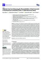 prikaz prve stranice dokumenta Methods Used for Enhancing the Bioavailability of Oral Curcumin in Randomized Controlled Trials : A Meta-Research Study