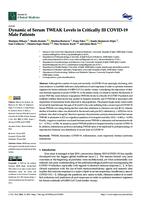 prikaz prve stranice dokumenta Dynamic of Serum TWEAK Levels in Critically Ill COVID-19 Male Patients